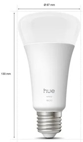 Lampadina LED dimmerabile Philips Hue WHITE E27/13,5W/230V 2700K