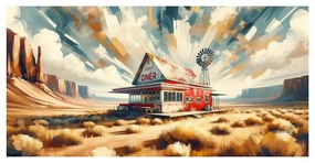 Quadro su tela – Sotto il cielo del deserto