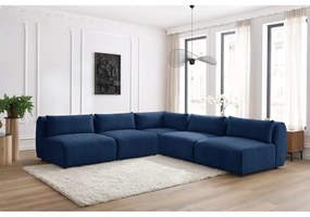 Divano angolare blu scuro (variabile) Jeanne - Bobochic Paris