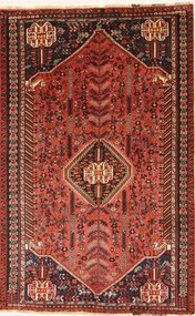 Gashghai Tappeto persiano 240x160 Rosso (Iran) Annodato A Mano