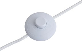 Lampada da terra Japandi beige con paralume in tessuto 160 cm - Jenni
