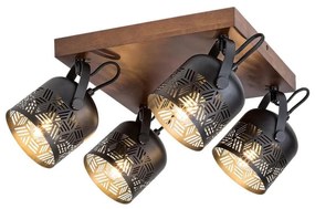 Rabalux 3299 - Luce Spot ROTEM 4xE14/40W/230V