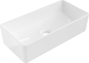 Mexen Nadia lavabo da appoggio 46 x 23 cm, bianco - 21614600