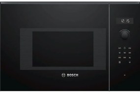 Bosch - Serie 6, microonde da incasso, 60 x 38 cm, nero, BFL524MB0