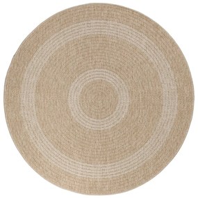 Tappeto tondo beige per esterni ø 160 cm Comilla - Ayyildiz Carpets