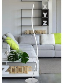 Lampada da terra Ares bianco H 145.5cm  1500 LUMEN