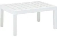 Tavolo da Giardino Bianco 78x55x38 cm in Plastica cod mxl 34403