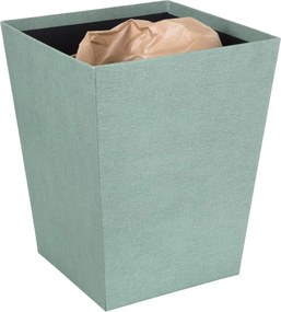 Cestino per la spazzatura color foglia di tè Sofia Canvas Paper Laminate – Bigso
