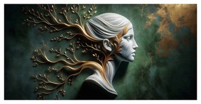 Quadro su tela – Armonia naturale in forma femminile