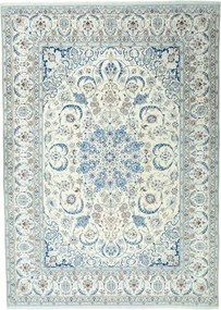 Nain Tappeto persiano 420 x 300 Beige (Iran) Annodato A Mano