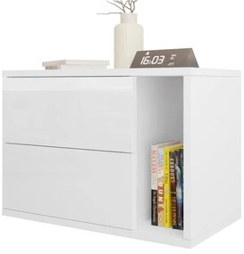Comodino BECE 40x57 cm bianco