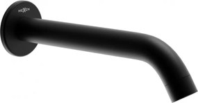 Mexen Kai bocca da bagno a parete, nero - 79371-70