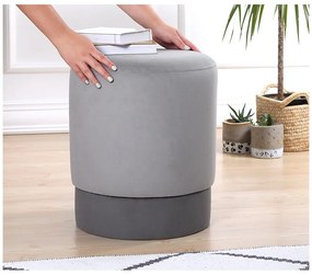 Sgabello grigio Ropp - Artie