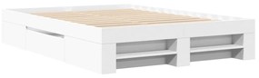 Giroletto bianco 135x190 cm in legno multistrato