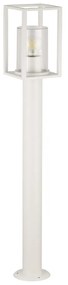 Paletto da Giardino Bianco 100cm Base E27 - Serie PRISM Colore Bianco
