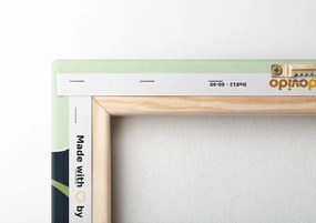Quadro su tela – Motivo astratto verde