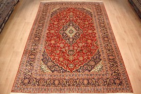 Kashan Tappeto persiano 240x350 (Iran) Annodato A Mano