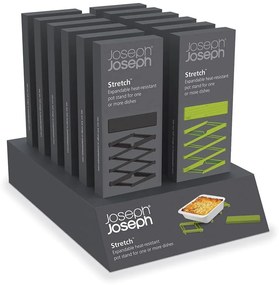 Tappetino pieghevole nero stretch per pentole calde - Joseph Joseph