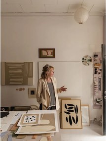 Poster 50x70 cm In The Fall – Leise Dich Abrahamsen – The Poster Club