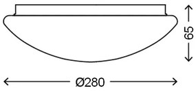 Briloner 3320-016 - Plafoniera LED CIELO STELLATO LED/12W/230V