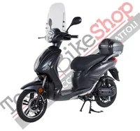 Bici Elettrica Scooter Z-TECH ZT-09-FL 1000W 20Ah 60V Batteria Litio-Nero Opaco Matto