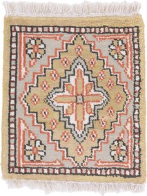 Agra Tappeto orientale 30 x 30 (Indian) Annodato A Mano