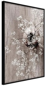 Poster  Reminiscence of Spring  Cornice Quadri Cornice nera, Larghezza x Altezza Home decor 30x45