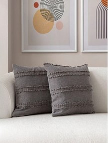 Federe decorative in set 2 pz 43x43 cm Tuffet – Mioli Decor