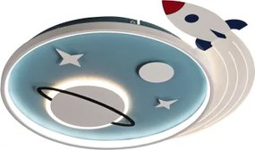 Brilagi -LED Plafoniera LED per bambini STARSHIP LED/64W/230V 3000/4500/6000K blu
