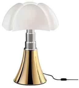 Minipipistrello LED Lampada da Tavolo Dim. Gold - Martinelli Luce