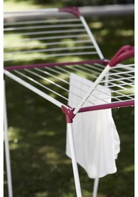 WENKO 3774021100 - Stendibiancheria SUMMER DRY 153x76 cm bianco/rosa