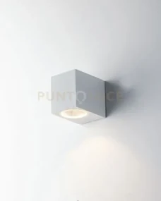 Applique qubo bianco 1xgu10 ip54 9,3x8x6,7cm i-qubo-ap1 bco