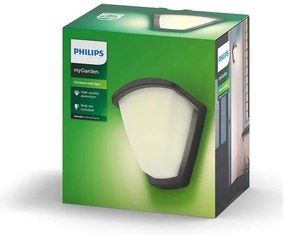 Philips 17383/93/PN - Applique da esterno KISKADEE 1xE27/42W/230V IP44