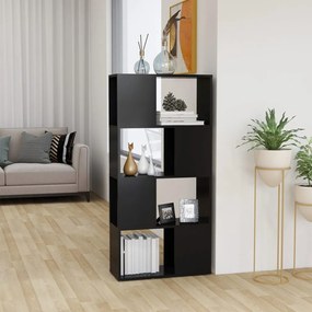 Libreria/divisorio grigio 60x24x124,5 cm in truciolato