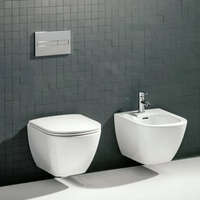 LAUFEN H8300810003021 - Bidet sospeso LUA in ceramica, colore bianco