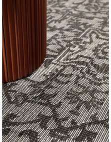 Tappeto da interno/esterno bianco e nero 200x290 cm Duet Kona – NORTHRUGS