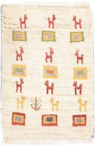 Gabbeh Tappeto 40x60 (Iran) Annodato A Mano