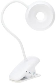 Philips - Lampada LED dimmerabile con clip DONUTCLIP LED/3W/5V 1200 mAh bianco