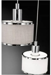 Wofi 619903019000 - Lampadario a sospensione con filo CIARA 3xE14/28W/230V