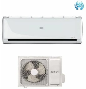 Climatizzatore Condizionatore Hec By Haier Inverter serie tide 12000 Btu HSU12TK R-32