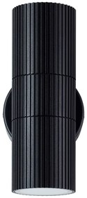 Brilliant - Applique da esterno KEOLA 2xGU10/10W/230V IP44 nero