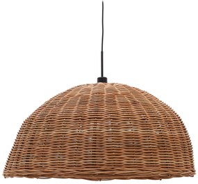 Kave Home - Paralume per lampada da soffitto Jornets in rattan con finitura naturale Ã˜ 80 cm