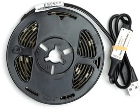 Aigostar - Striscia LED RGBIC dimmerabile 2 m LED/4,9W/5V + telecomando