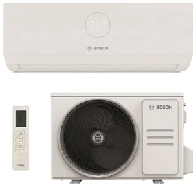 Condizionatore a muro monosplit inverter BOSCH Climate 12000 BTU classe raffreddamento A++, classe di riscaldamento A+, bianco