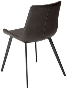 Sedia da pranzo in similpelle grigia DAN-FORM Danimarca Hype - DAN-FORM Denmark