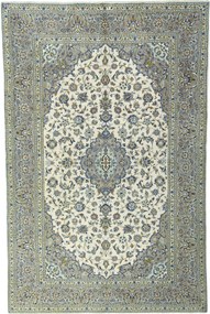 Kashan Tappeto persiano 210x310 Beige (Iran) Annodato A Mano