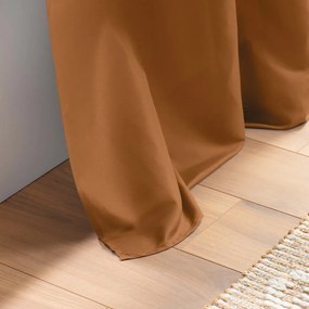 Tenda marrone in microfibra 140x260 cm Absolu – douceur d'intérieur