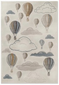 Tappeto per bambini color crema 120x170 cm Hot Air Balloon – Hanse Home