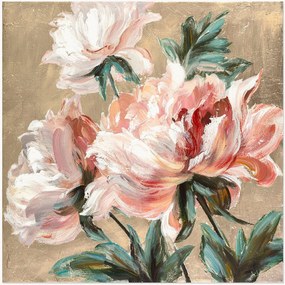 Quadro su tela dipinto a mano Elegant Roses