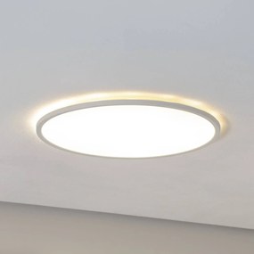 Pannello LED Aqua, Ø 50 cm, bianco, metallo/plastica CCT dimmerabile Aqua TK Lighting,, Bianco / Opale, Bagno, Metallo, Moderno, Pannello LED
